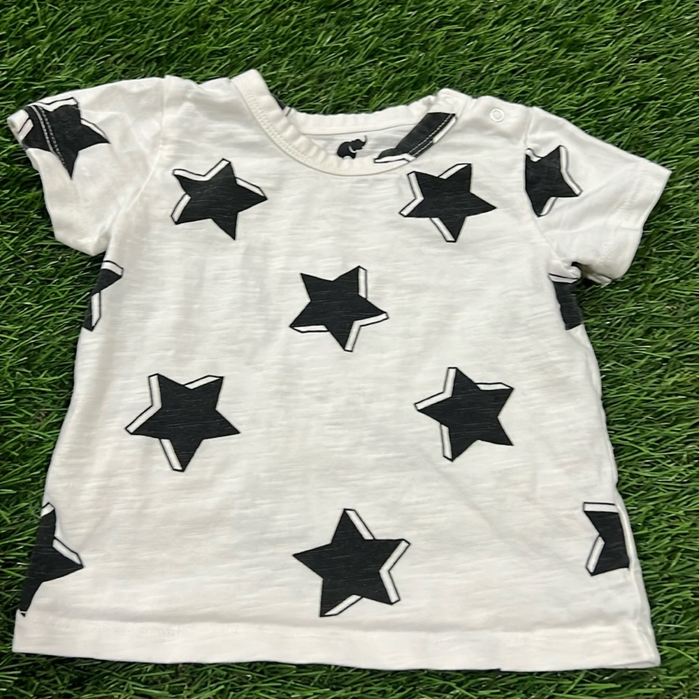 Monica + Andy Star Print Tshirt